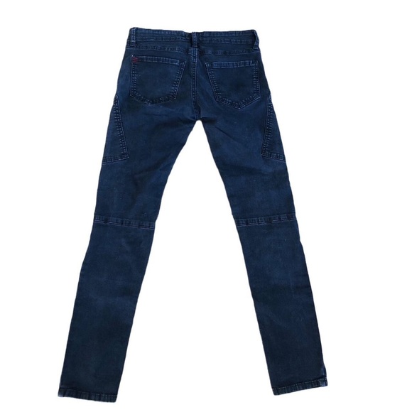 Y2k black lace up skinny jeans - Picture 4 of 4